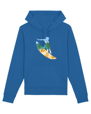 Beach Surfing Royal Blue