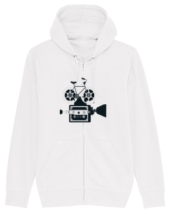 Bicycle Retro Roll Film White