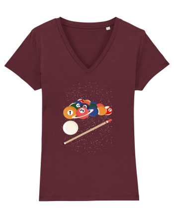 Billiard Space Burgundy