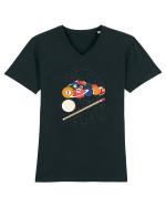 Billiard Space Tricou mânecă scurtă guler V Bărbat Presenter