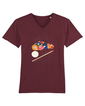 Billiard Space Burgundy