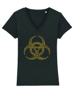 Biohazard Tricou mânecă scurtă guler V Damă Evoker