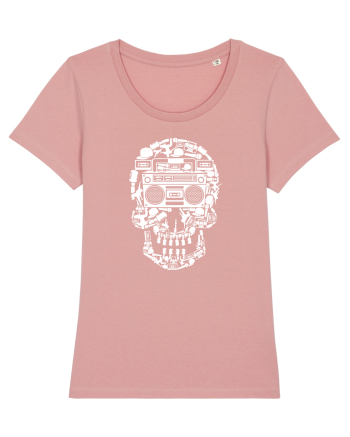 Retro Disco Skull Canyon Pink