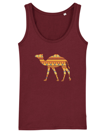 Ceramic Camel Burgundy