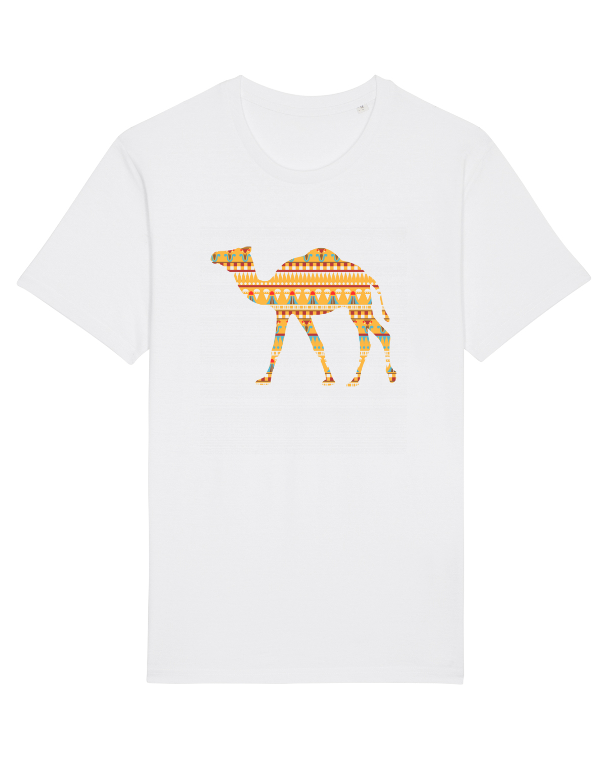 Tricou mânecă scurtă Unisex Rocker White