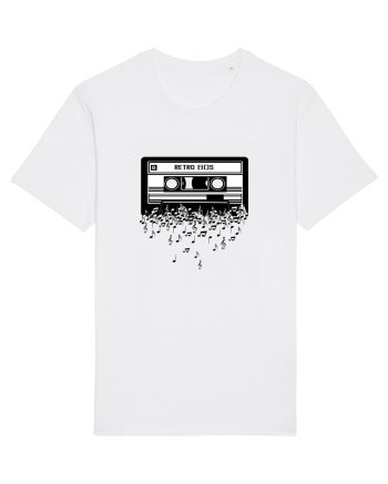 Cassette Retro 80s White