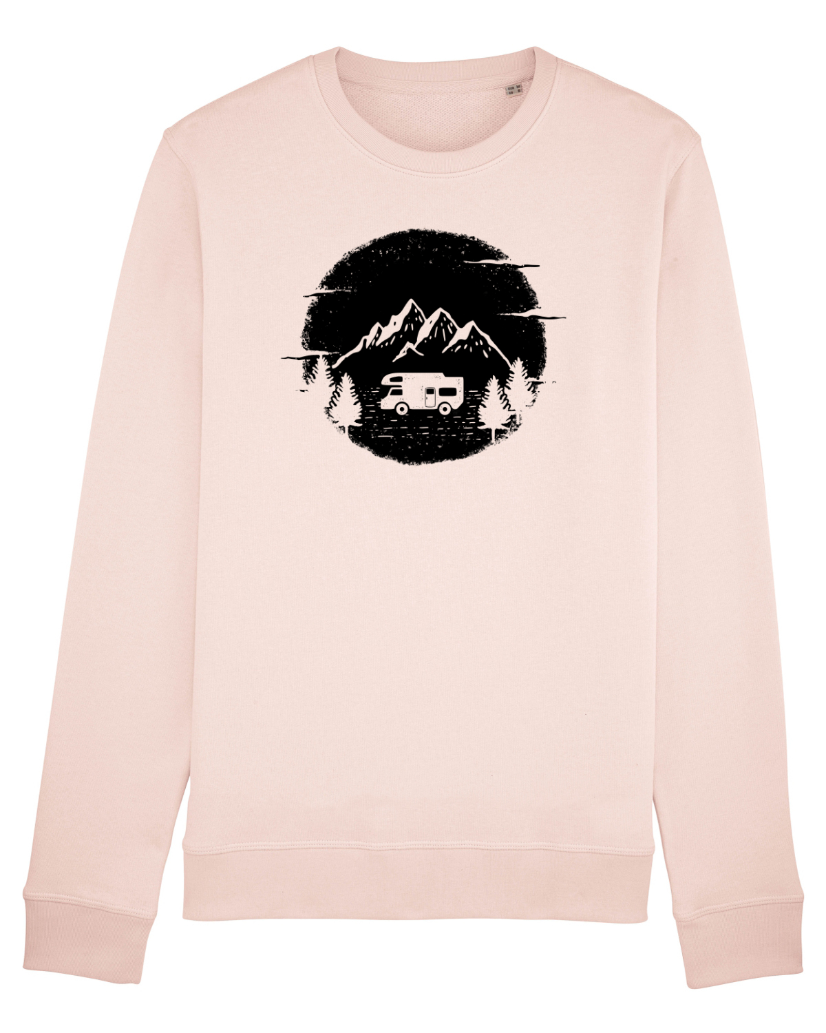 Bluză mânecă lungă Unisex Rise Candy Pink
