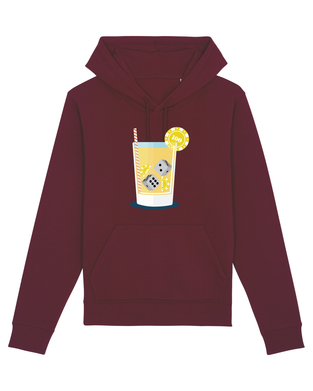 Hanorac Unisex Drummer Burgundy