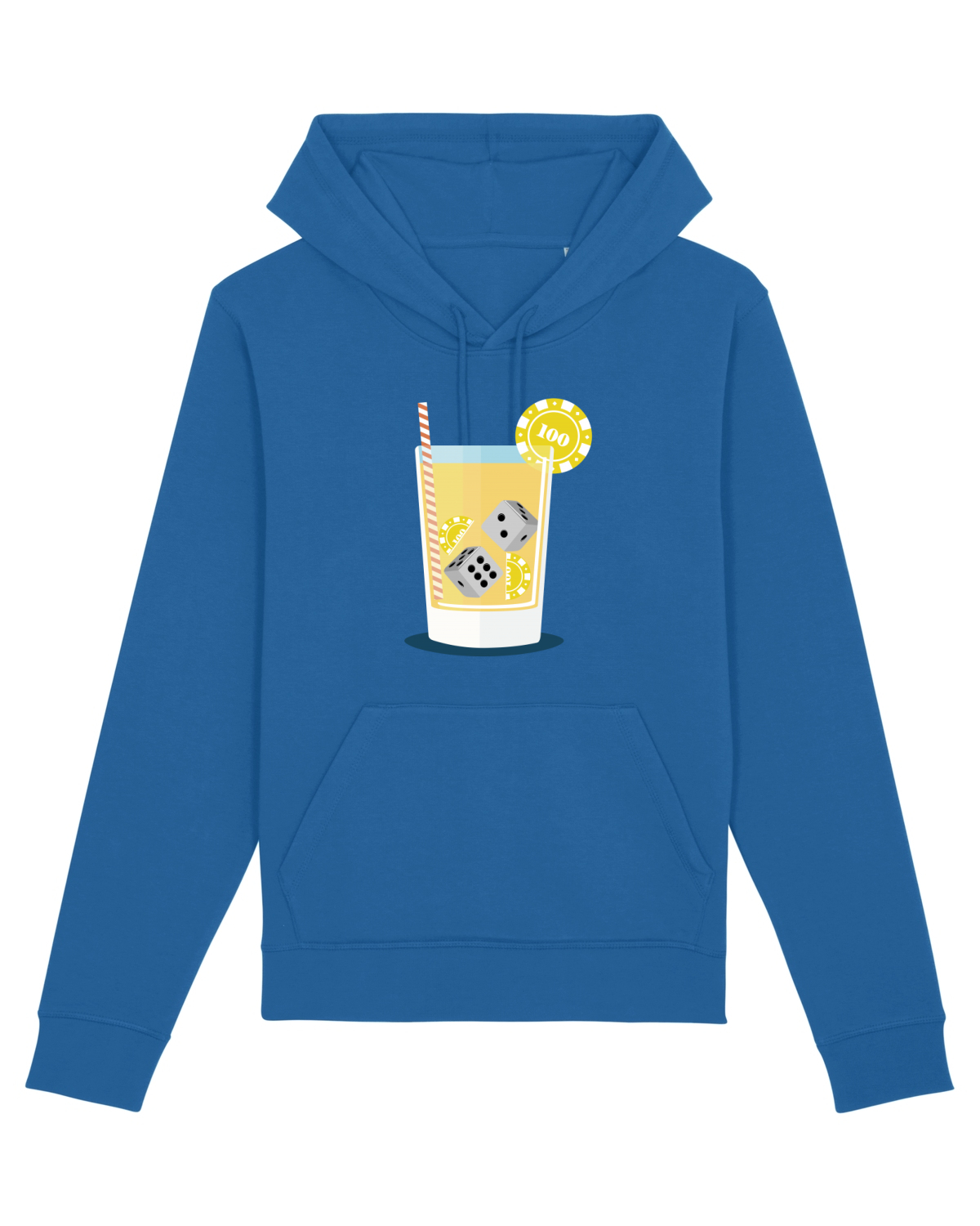 Hanorac Unisex Drummer Royal Blue