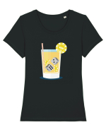 Cocktail Dice Casino Tricou mânecă scurtă guler larg fitted Damă Expresser