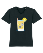 Cocktail Dice Casino Tricou mânecă scurtă guler V Bărbat Presenter