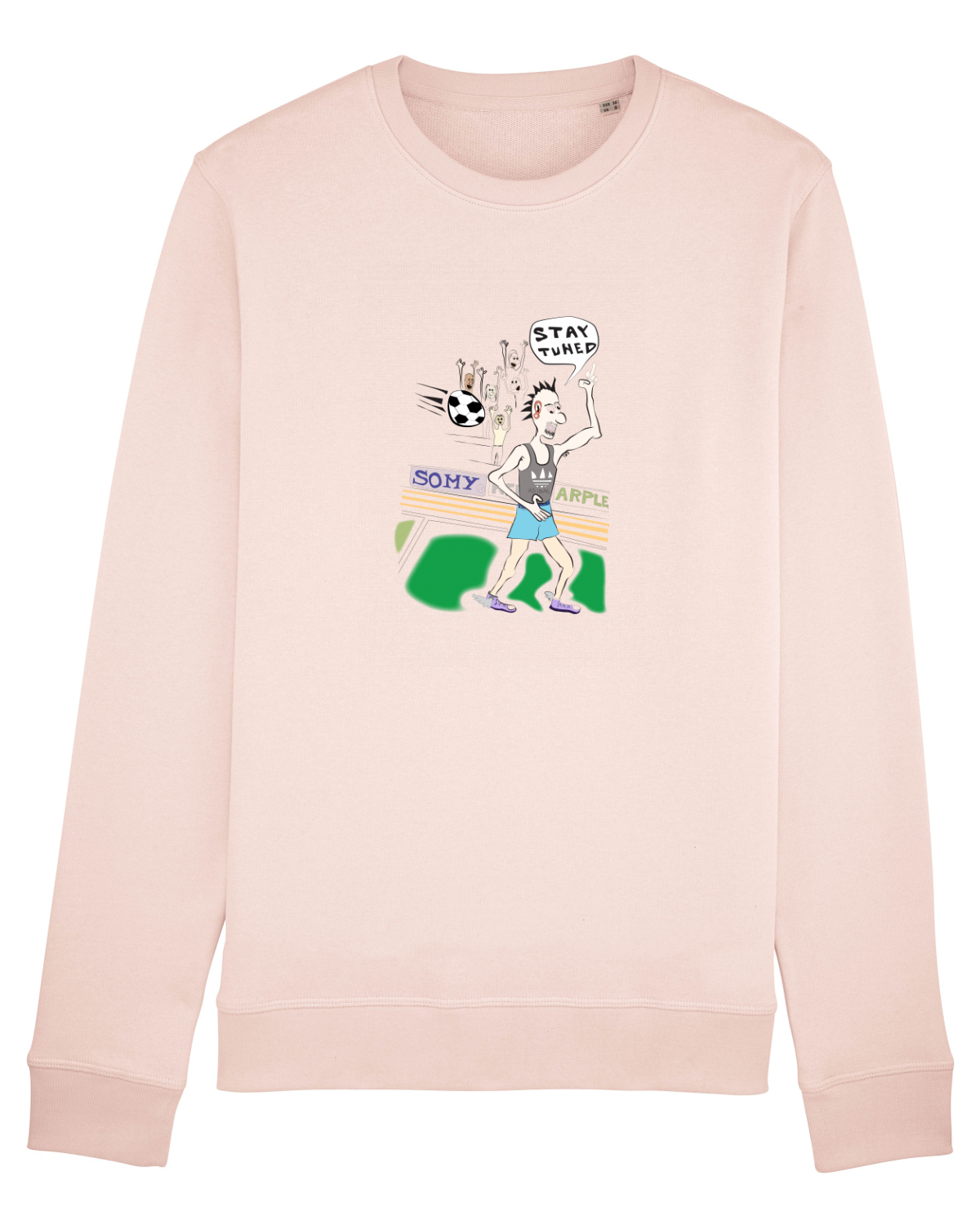 Bluză mânecă lungă Unisex Rise Candy Pink