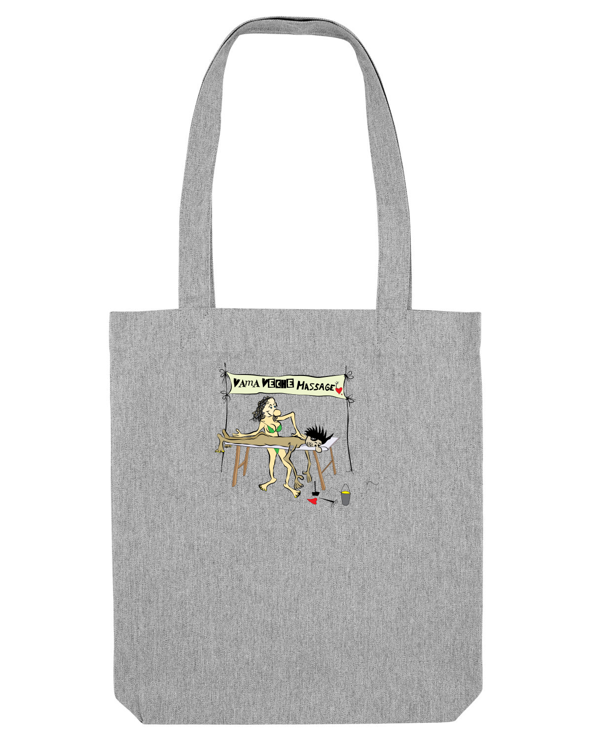 Sacoșă textilă Heather Grey