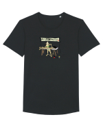 masaj la vama veche Tricou mânecă scurtă guler larg Bărbat Skater