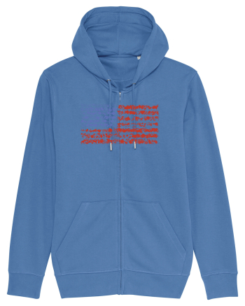 usa flag Bright Blue