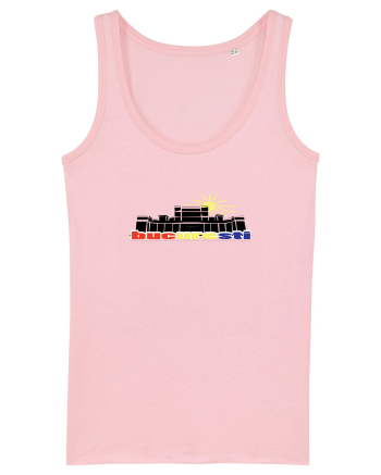 i love bucharest Cotton Pink