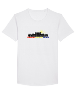 i love bucharest Tricou mânecă scurtă guler larg Bărbat Skater