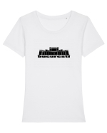 bucuresti casa poporului Tricou mânecă scurtă guler larg fitted Damă Expresser