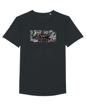 abstract painting Black