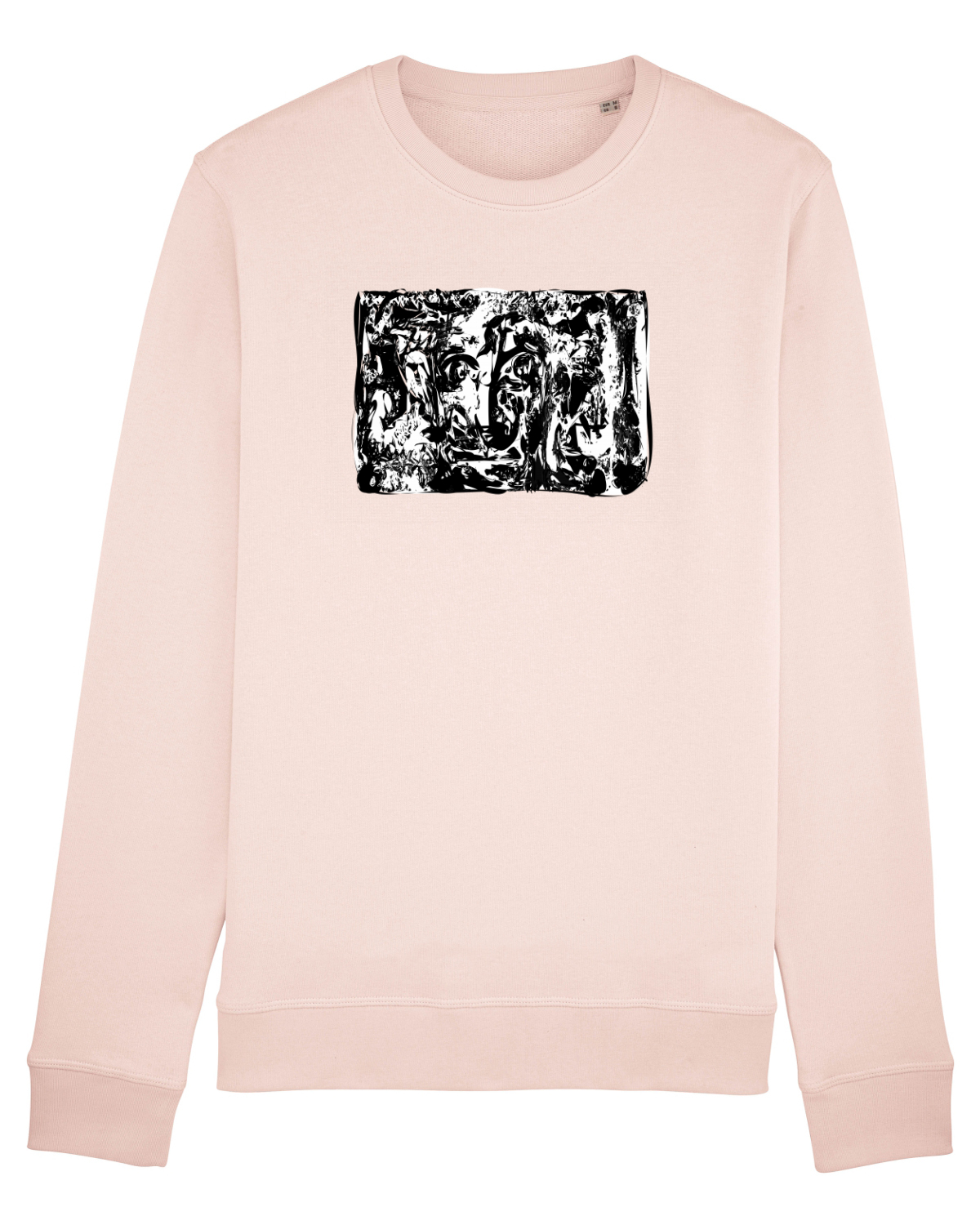 Bluză mânecă lungă Unisex Rise Candy Pink