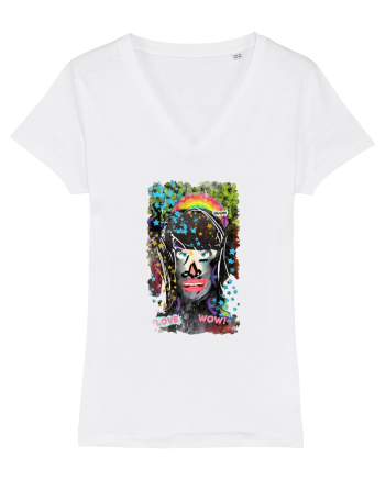 abstract love White
