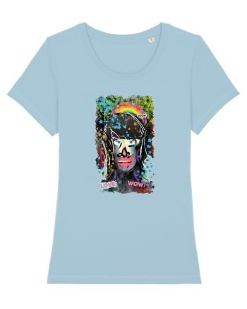 abstract love Sky Blue