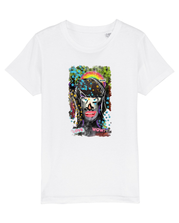 abstract love White