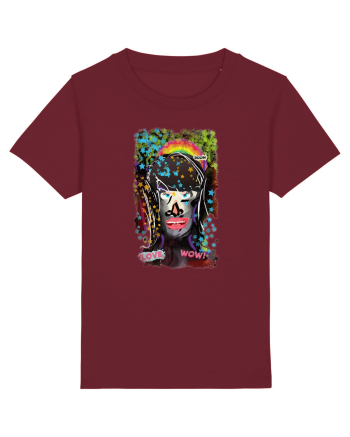 abstract love Burgundy