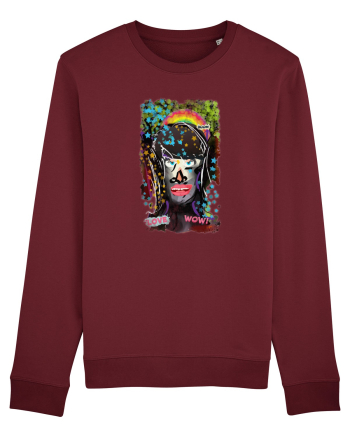 abstract love Burgundy