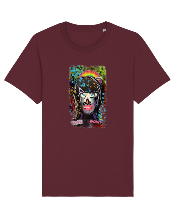 abstract love Burgundy