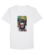 abstract love Tricou mânecă scurtă guler larg Bărbat Skater