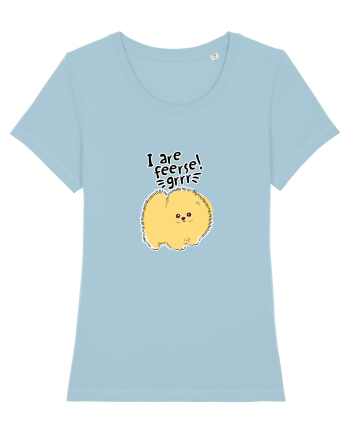 I are feerse!... grrr Sky Blue