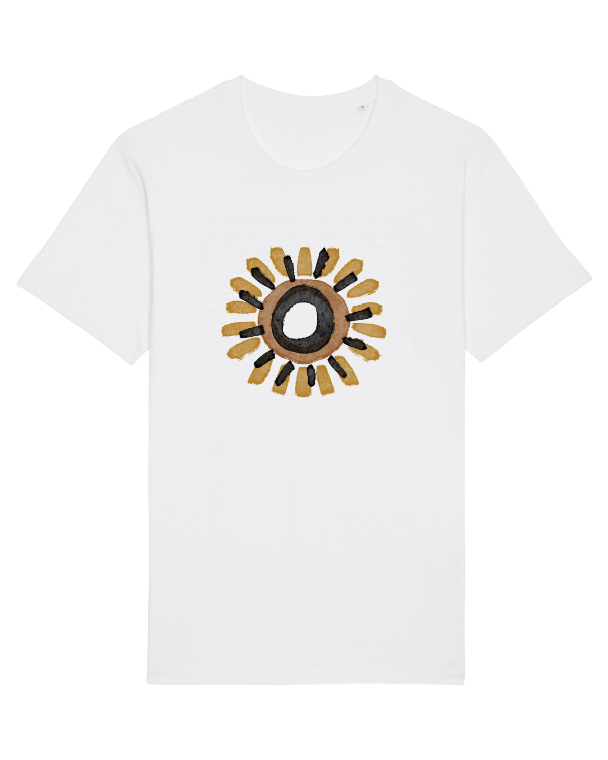 Tricou mânecă scurtă Unisex Rocker White