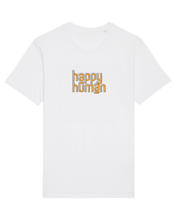 Happy Human White