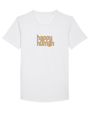 Happy Human White