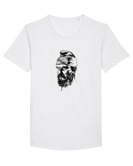dac Tricou mânecă scurtă guler larg Bărbat Skater