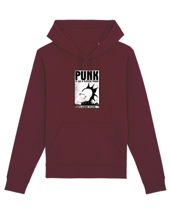 punk it`s a way of life Burgundy