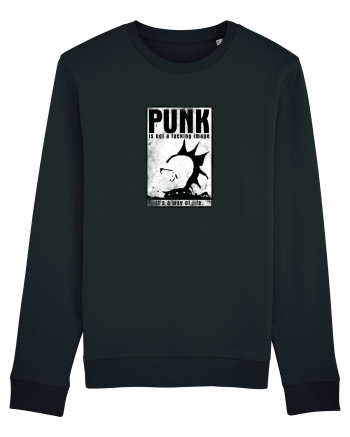 punk it`s a way of life Black