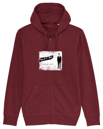 punks not dead Burgundy