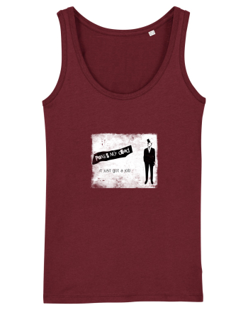 punks not dead Burgundy