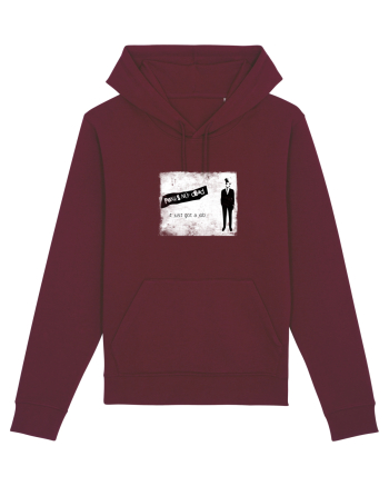 punks not dead Burgundy