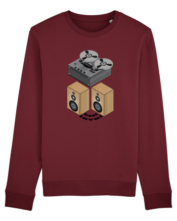 magnetofon Burgundy