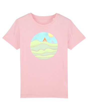 Singur în Natură Cu Cortul  Cotton Pink