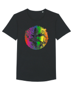RGB City Tricou mânecă scurtă guler larg Bărbat Skater