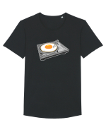Egg Scratch DJ Tricou mânecă scurtă guler larg Bărbat Skater