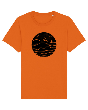 Singur în Natură Cu Cortul  Bright Orange