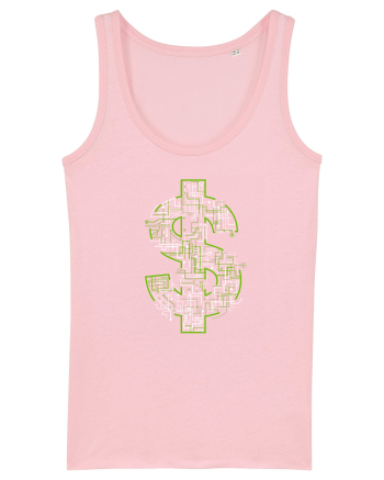 Electric Dollar Cotton Pink