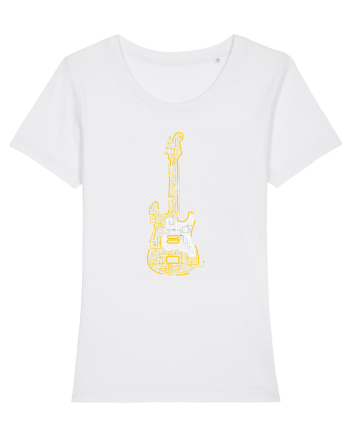 Electric Guitar White