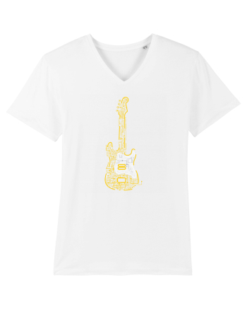 Electric Guitar White