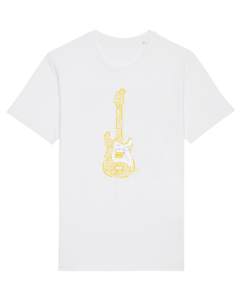 Electric Guitar White